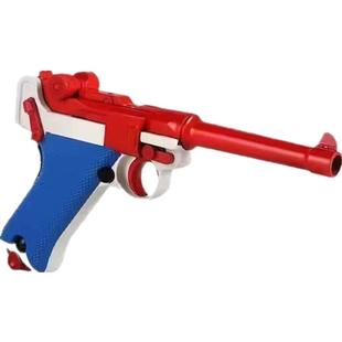 乖巧虎鲁格P08反吹连发自动抛壳空挂激光儿童具枪教科训练模型