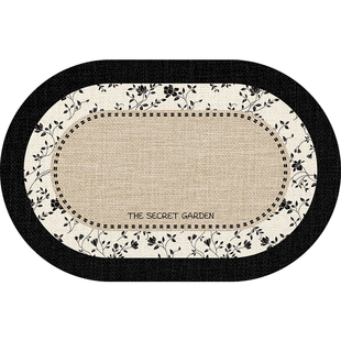 浴室地垫卫生间门口硅藻泥吸水防滑垫家用脚垫入户门厕所地毯垫子