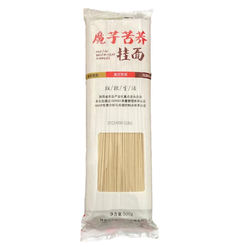 魔芋苦荞挂面条低热热低脂锦泰康