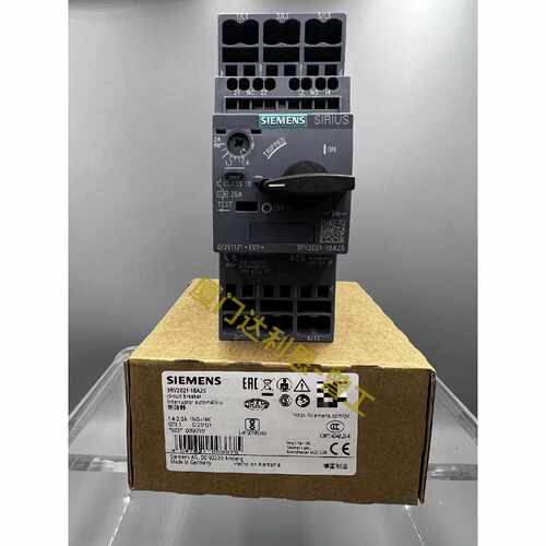 溢价-3RV2021-1BA25 塑料外壳式断路器#SI