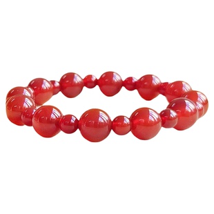 【赵露思许妍同款】天然红玛瑙手串2026属马本命年手链女节日礼物