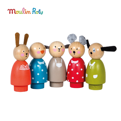 法国moulinroty过家家木质玩具
