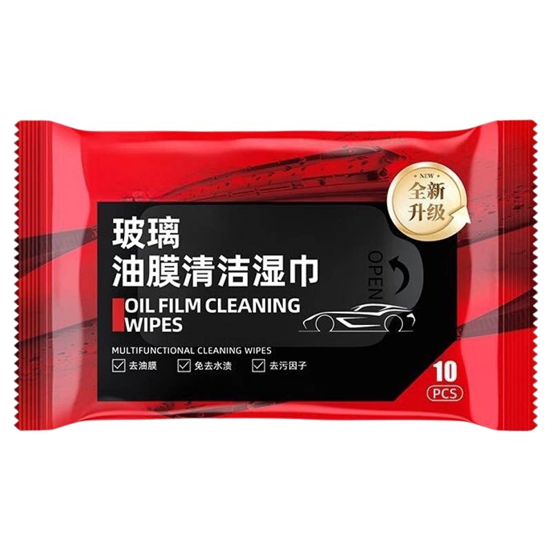前挡风玻璃去油膜鸟粪研磨湿巾