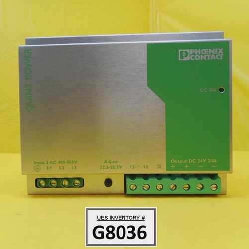 Phoenix Contact QUINT-PS-3x400-500AC/24DC/20 电源 翻新