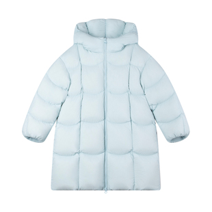 MUCMUKN【冰雪童话】三防安心绒长款羽绒服90绒保暖外套女童冬新