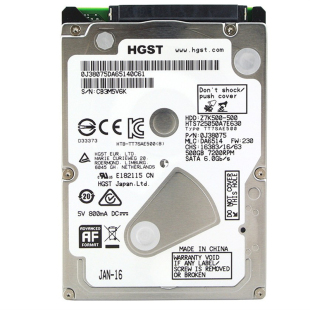 全新原装HGST日立500G笔记本电脑硬盘机械2.5寸SATA串口7mm厚度