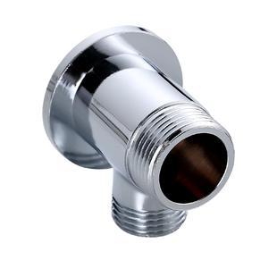 淋浴花洒暗装改明装转换接头配件水龙头混水阀固定底座三通4分6分