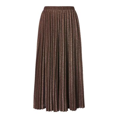 La Koradior拉珂蒂珂蒂商场同款质感灵动半裙中长款a字百褶裙长裙