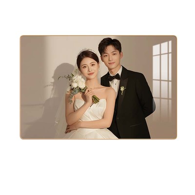 婚纱照相框高级卧室沙发水晶摆台