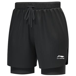 李宁游泳装备男全套泳裤泳帽泳镜三件套男士泳衣套装青少年防尴尬