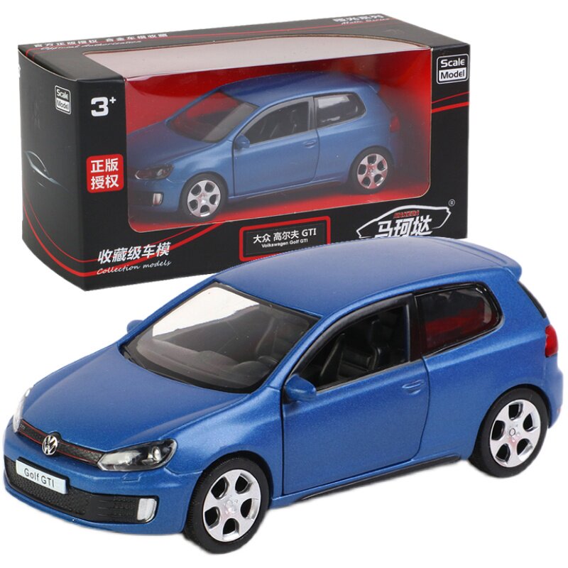 合金汽车模型仿真开门回力玩具车开门越野车皮卡仿真86斯巴鲁铁车