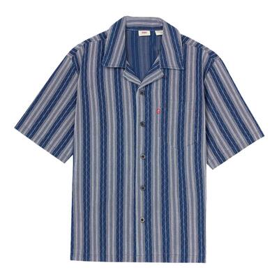 商场同款男士牛仔短袖衬衫