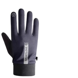 骑行手套秋冬季加绒保暖男女防风防寒户外骑行运动防滑开车可触屏