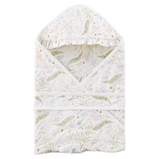 [孕妈有礼]Aengbay包被初生婴儿春秋薄款宝宝用品待产新生儿抱被