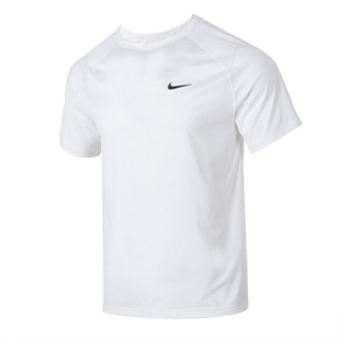 Nike 耐克Dri-Fit Ready男款纯色速干舒爽训练短袖T恤DV9816-100