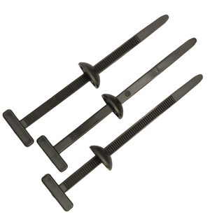 汽车叶子挡泥板内衬固定尼龙穿心钉卡扣扎带锁紧扣子90长收紧带子