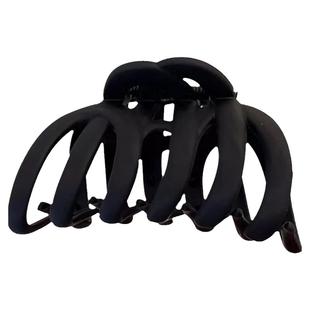 超大号南瓜pom大夹子头发后脑勺pom发夹八字抓夹女2024新款鸡窝头