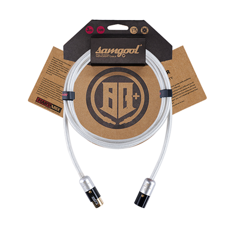 samgool森谷话筒线麦克风连接卡农公对母XLR侬头大三芯平衡TRS端