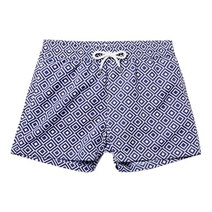 【折扣】Frescobol Carioca男修身印花泳裤