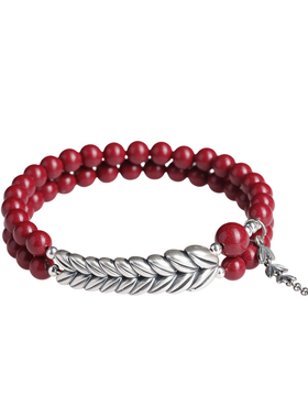 叙宫廷高含量朱砂本命年转运手串