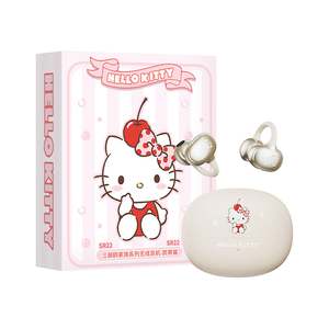 三丽鸥hellokitty蓝牙耳机不入耳夹耳挂式高颜值SR22新款女生礼物