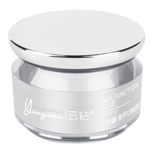 云钻美甲调和胶多功能甲油胶闪粉亮片冰透色稀释剂渐变晕染款式