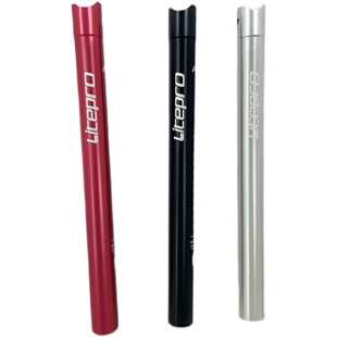 折叠车坐杆33.9*400自行车短座管适用大行K3plus 412改装儿童坐管