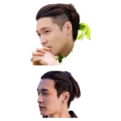 大波浪发箍洗脸化妆不勒头头箍