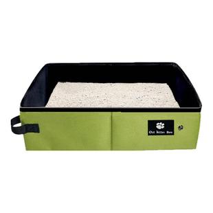 便携式猫砂盆可折叠猫厕所一次性猫砂袋车载超大号防水外出旅行用