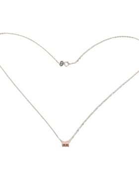 925纯银女项链小蛮腰锁骨链