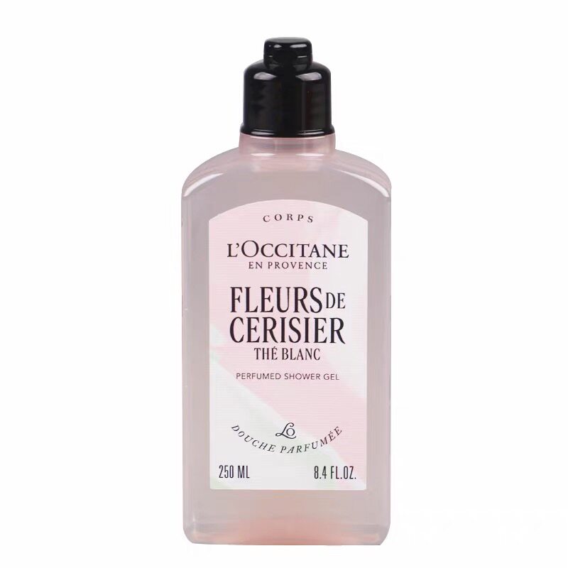 欧舒丹白茶恋樱香沐浴啫喱250ml