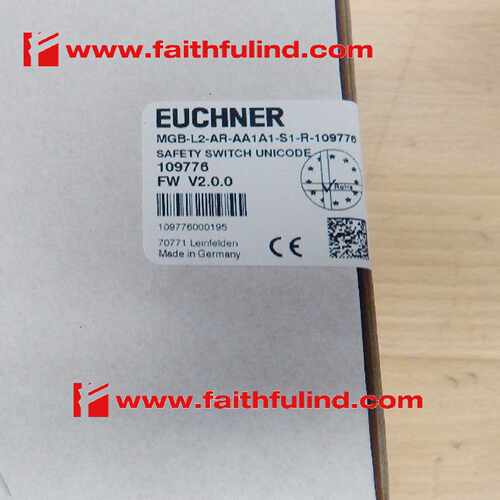 议价Euchner 109776 安士能安全模块 MGB-L2-ARA-AA1A1-S1-R-1097