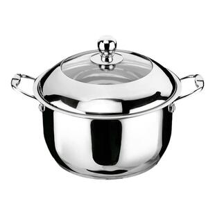 顺发雅厨双柄汤奶锅无涂层复底304不锈钢燃气电磁炉16/20/22/24