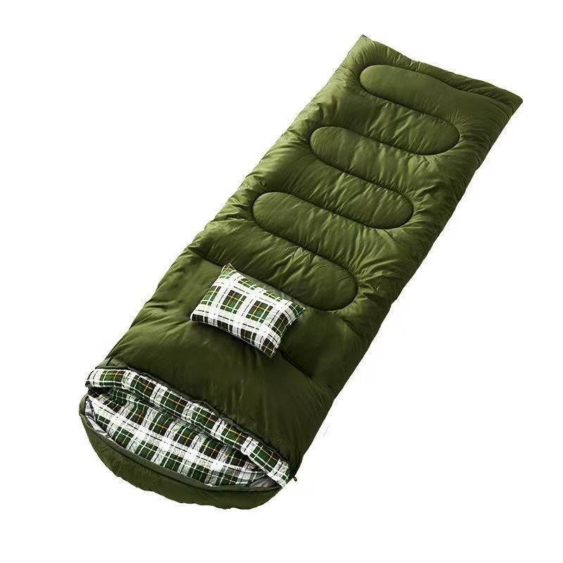 冬季加厚保暖纯棉成人睡袋可拆卸