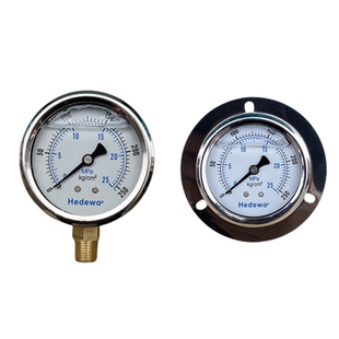 耐震压力表YN60油压表液压表YN-60 0-10/15/25/40MPA 1/4 14*1.5