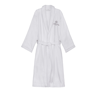 喜来登华夫格浴袍五星级酒店男女家居服全棉浴衣睡袍