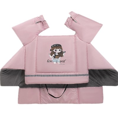 加绒挡风罩梵正保暖双面防水男女