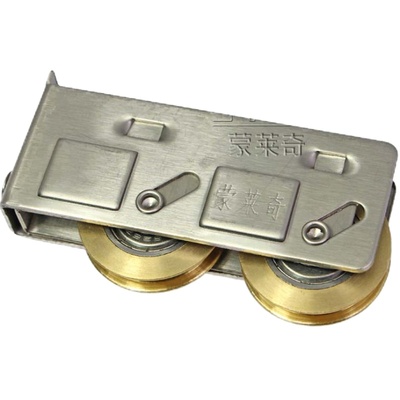 铝合金828门窗滑轮不锈钢