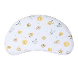 儿童枕套全棉睡眠N357方程式婴儿欧淘宝宝天资月牙硅胶纯棉枕头套