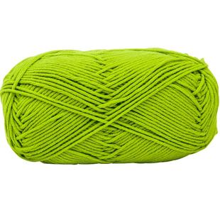 五股雪妃尔牛奶棉5股精梳棉线毛线手工编织毛衣线diy专用花束毯子