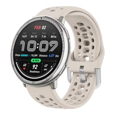 适用华米跃我Amazfit Active2手表官方款硅胶表带A2437运动透气带