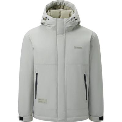 海澜之家连帽保暖亲肤鸭绒羽绒服