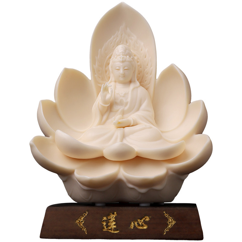 陶瓷小尺寸观音菩萨西方婆娑三圣
