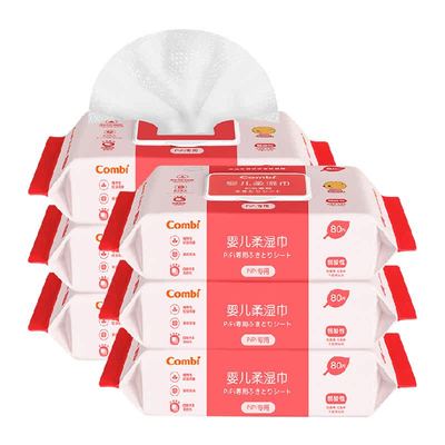 Combi/康贝护肤湿巾80抽*6包