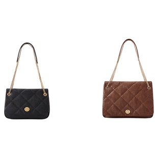 【所有女生的衣橱直播间】ELLE链条包菱格纹信封包通勤单肩斜挎包