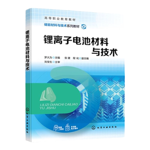 锂离子电池材料与技术 锂离子电池基础知识 四大主材 电池制备 电池测试 新一代电池展望 高等职业教育储能材料工程技术等专业教材