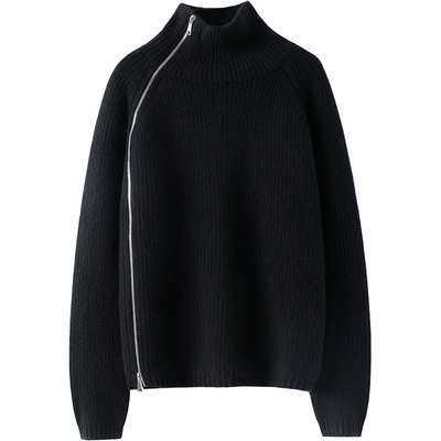 启超高端100%纯山羊绒衫