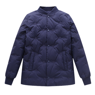 羽绒内胆儿童男童羽绒服轻薄男孩保暖裤中大童学生男校服套装