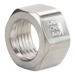 波纹管专用螺帽4分6分1寸热水器进水软管接头配件304不锈钢螺丝帽