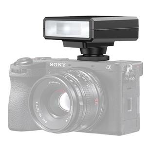 Ulanzi优篮子F12复古迷你机顶闪光灯微单反相机热靴外接便携小型拍照补光索尼Sony富士佳能尼康松下通用型